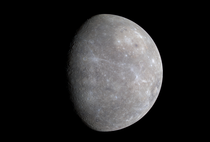 Colour image of Mercury.
