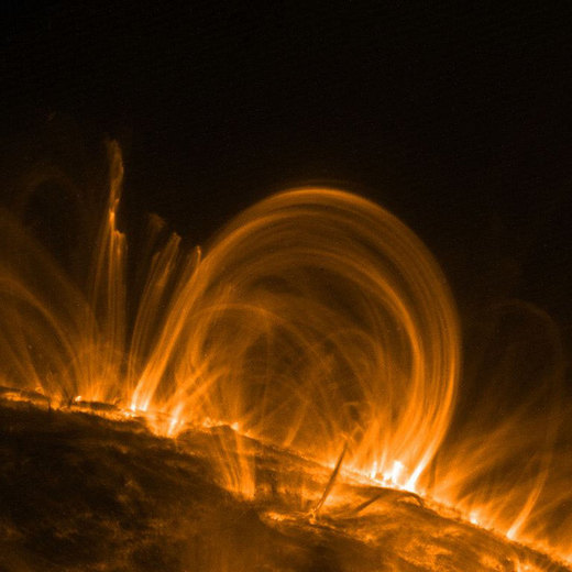 Coronal Loops.